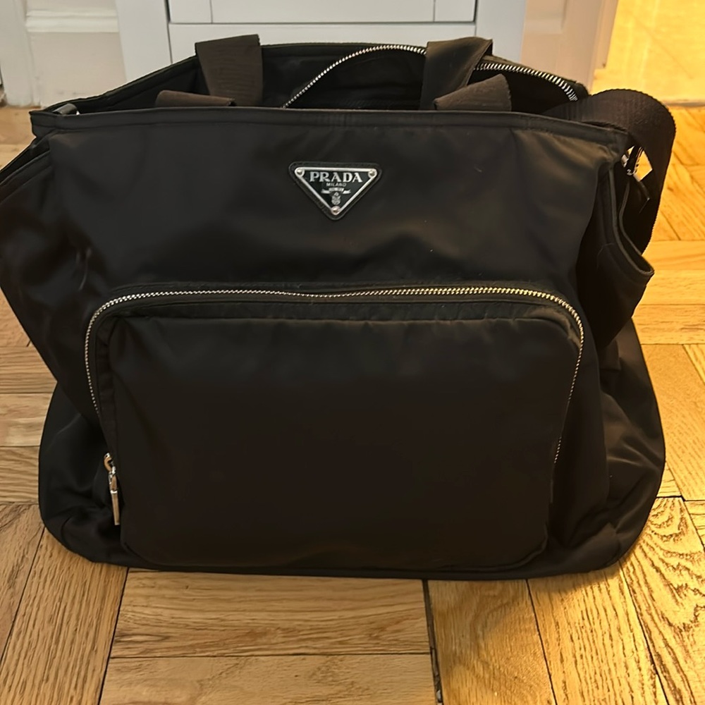 Prada Diaper Bag Like New!